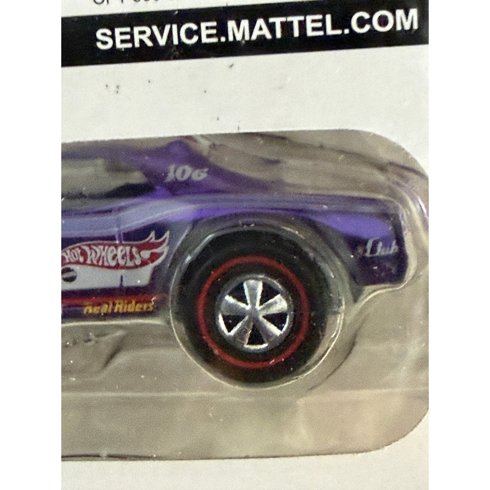 Hot Wheels RLC sELECTIONs 2006 Plymouth Barracuda Funny Car Purple 3065/9813